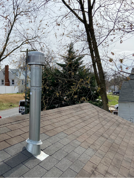 Metal Furnace B-Vent